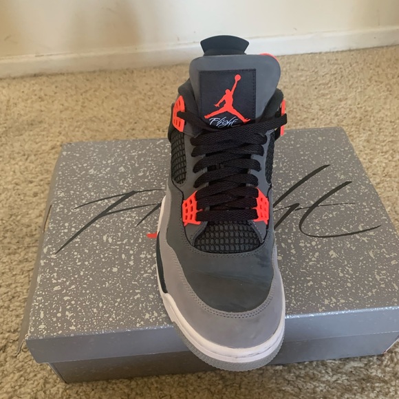 Jordan 4 infrared/ used/ with box - Picture 6 of 16